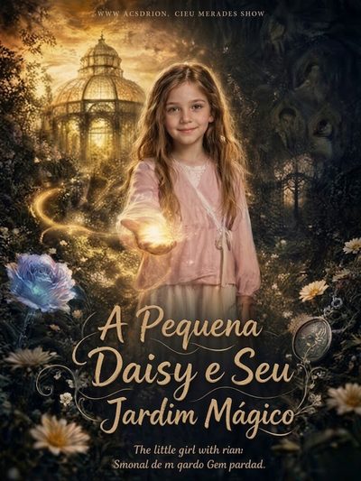 A Pequena Daisy e Seu Jardim Mágico