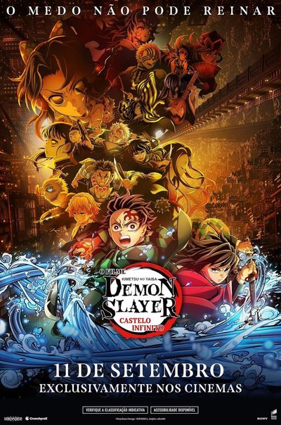 Demon Slayer Castelo Infinito