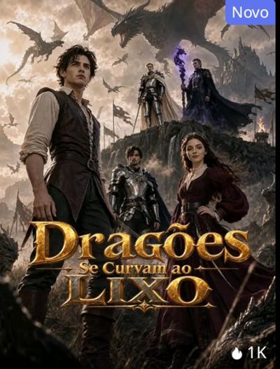 Dragão Se Curvam ao Lixo