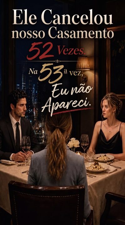 Ele Cancelou nosso Casamento 52 Vezes. Na 53ª vez, Eu não Apareci