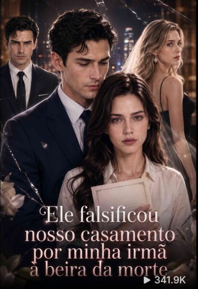 Ele Falsificou Nosso Casamento por Minha Irmã à Beira da Morte -