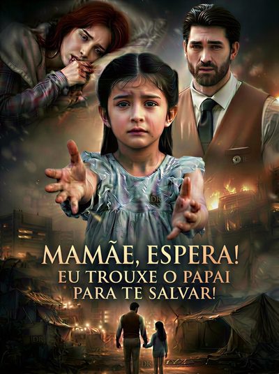MAMÃE, ESPERE!, EU TROUXE O PAPAI PARA TE SALVAR MAMÃE, SEGURA, EU TROUXE O PAPAI PARA TE SALVAR Mommy Hold on! I Brought Daddy to save You