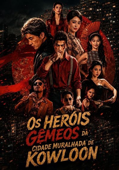 Os Heróis Gêmeos da Cidade Muralhada de Kowloon