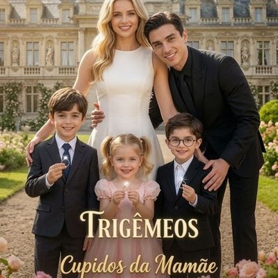 Trigêmeos Cupidos da mamãe