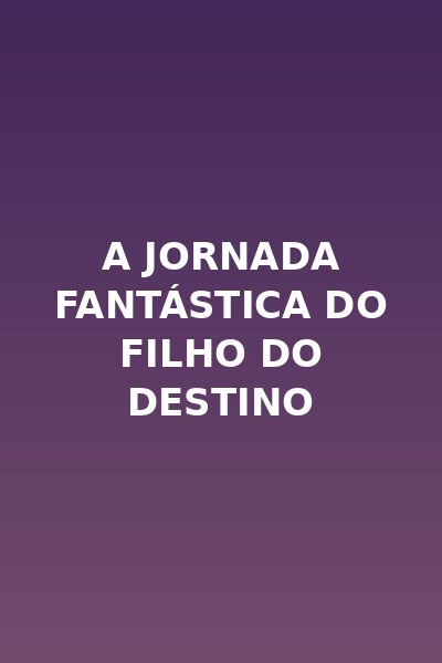 A Jornada Fantástica do Filho do Destino Dublado